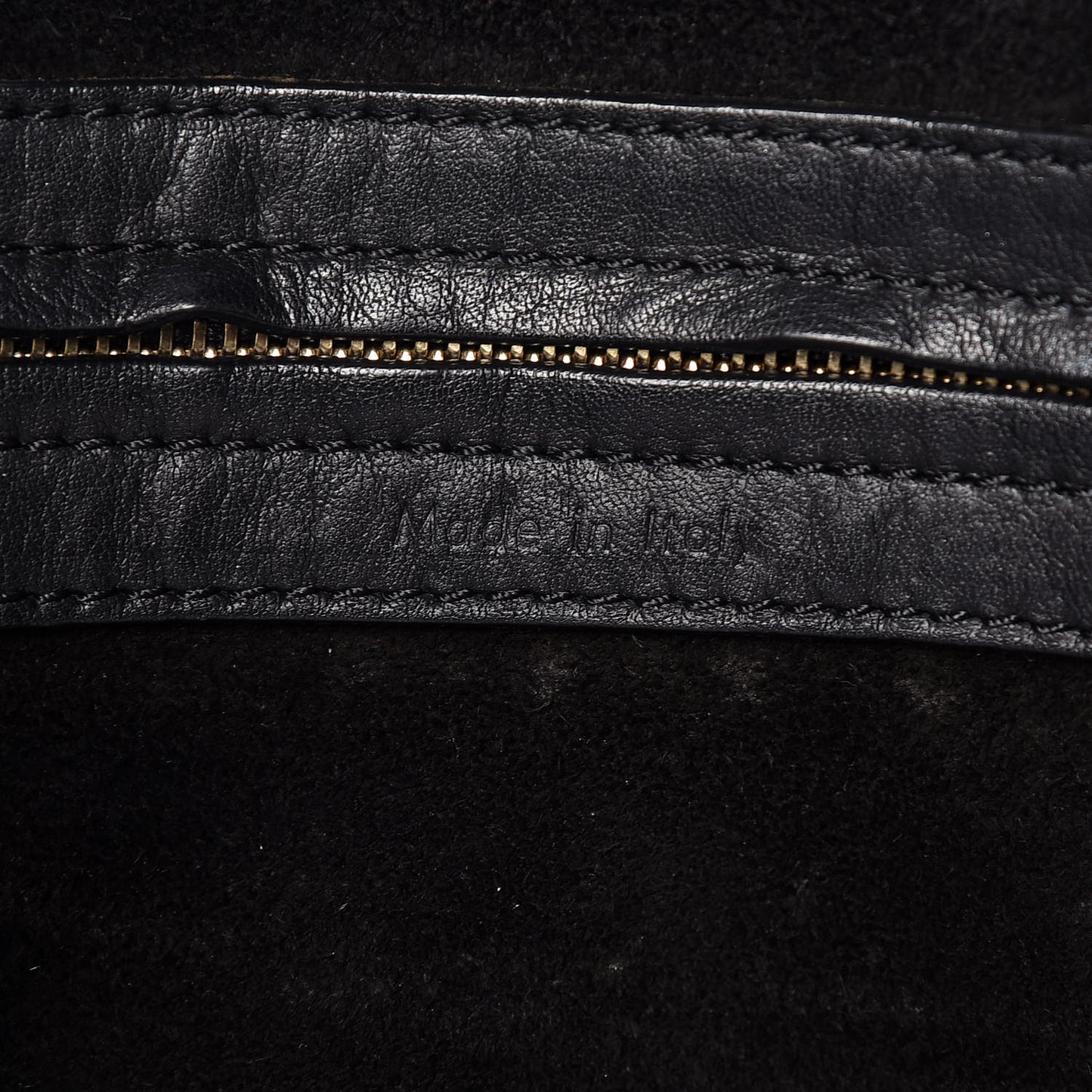 Supple Calfskin Medium Phantom Luggage Black