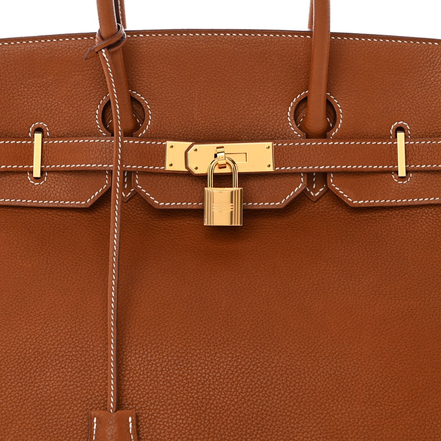 Hermes Natural Barenia Faubourg Birkin 35 Fauve 8 of 17