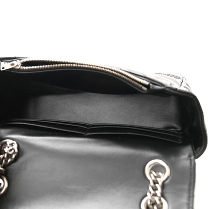 Balenciaga Calfskin Logo Matelasse S BB Round Shoulder Bag Black 5 of 11