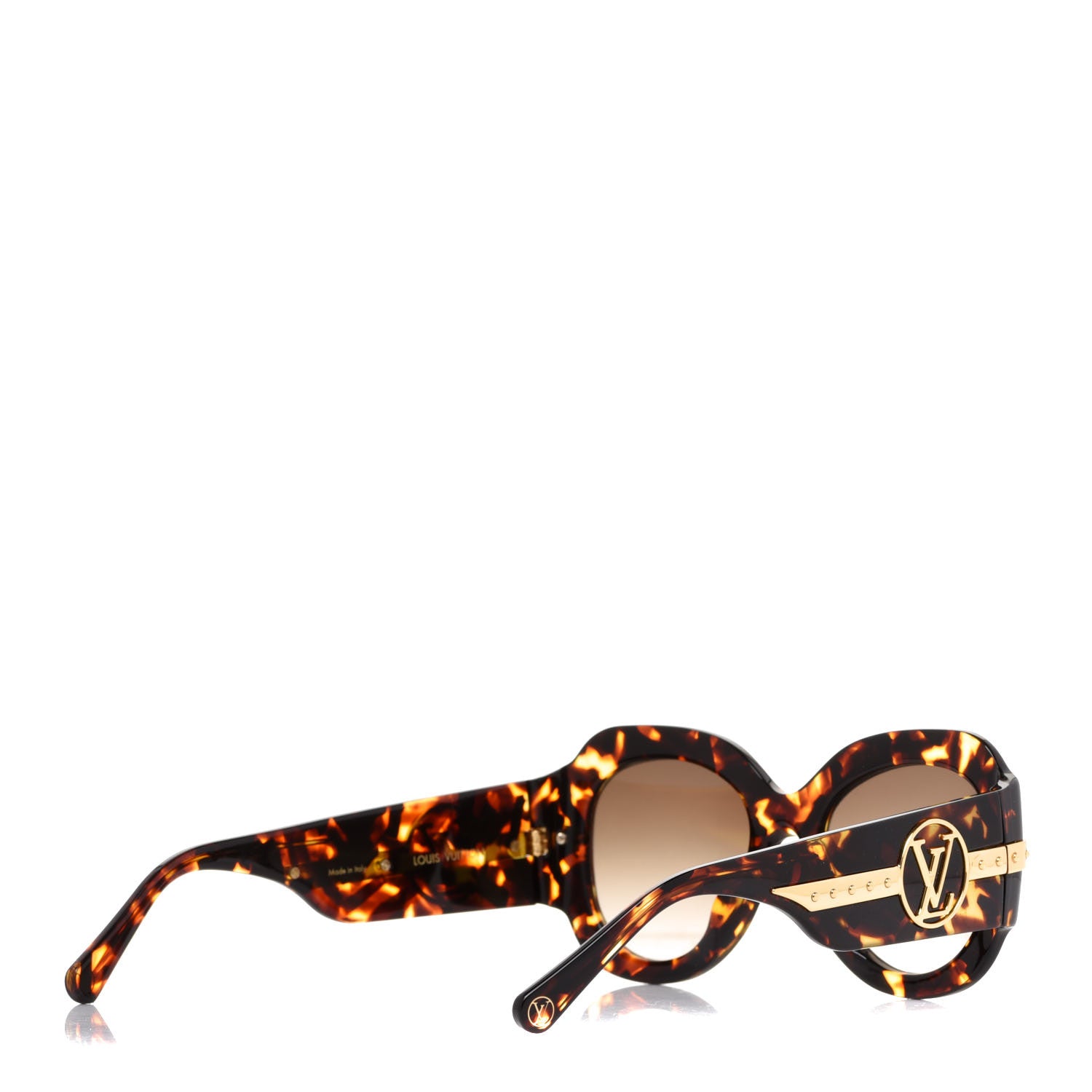 Louis Vuitton Acetate Paris Texas Sunglasses Z1133W Dark Tortoise 4 of 8