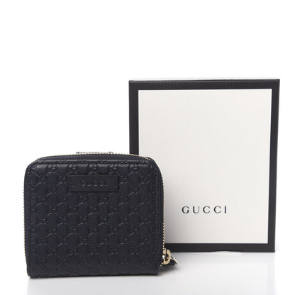 Gucci Microguccissima Compact Wallet Navy 8 of 8