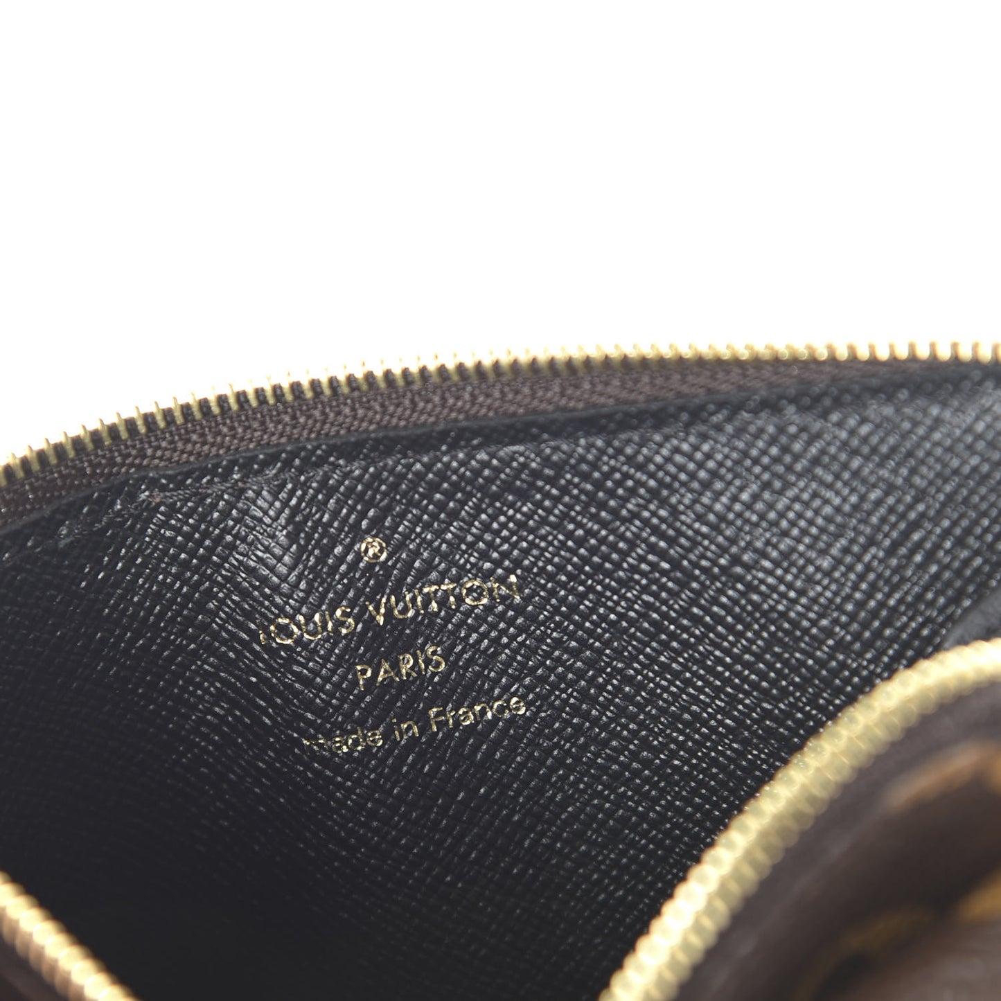 Monogram Recto Verso Card Holder Black