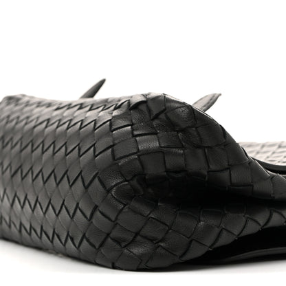 Bottega Veneta Nappa Intrecciato Messenger Bag Ebano 10 of 12