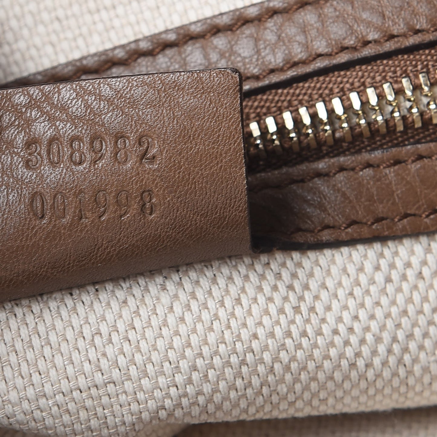 Pebbled Calfskin Medium Soho Chain Shoulder Bag Maple Brown
