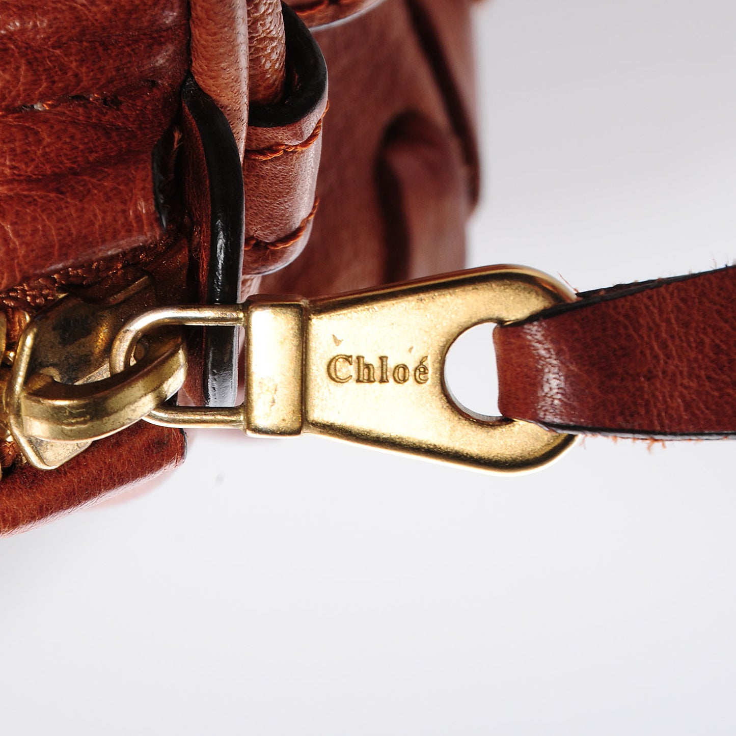 Calfskin Silverado Shoulder Bag Orange