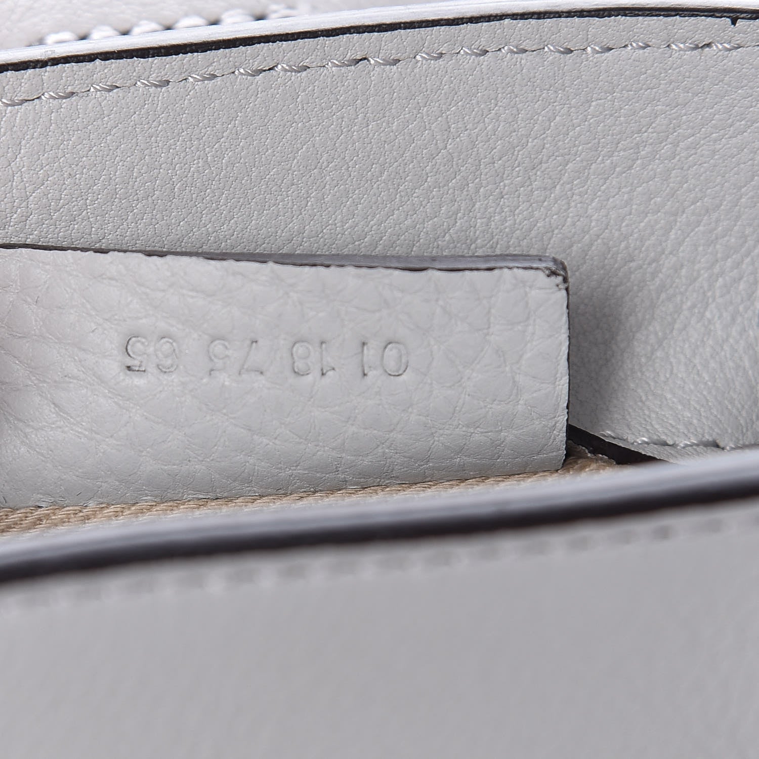Chloe Suede Calfskin Mini Faye Backpack Airy Grey 8 of 14