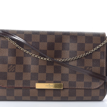 Louis Vuitton Damier Ebene Favorite MM 8 of 9