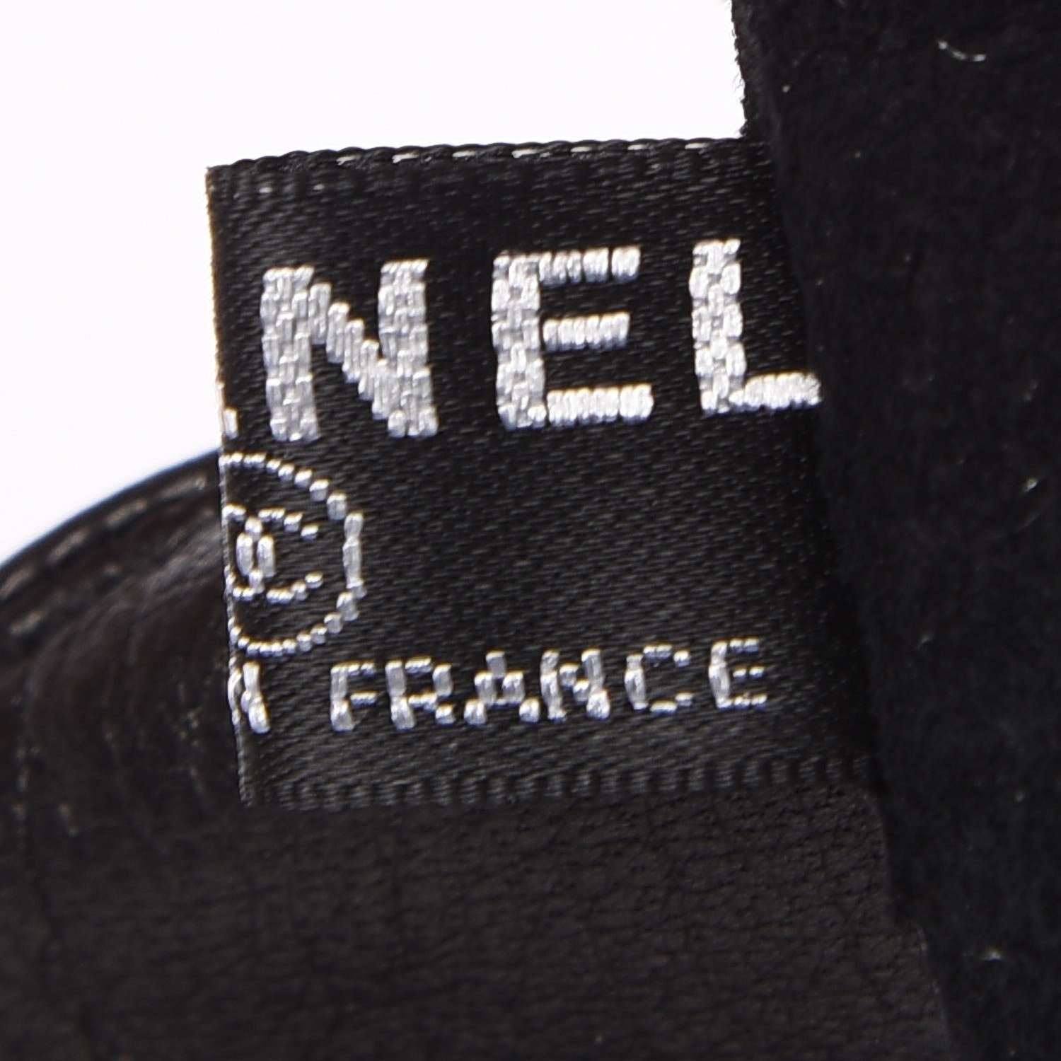Chanel Lambskin Fingerless Chain Gloves 7 Black 7 of 8
