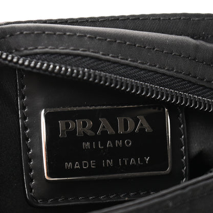 Prada Nylon Vela Flat Messenger Bag Black 11 of 23