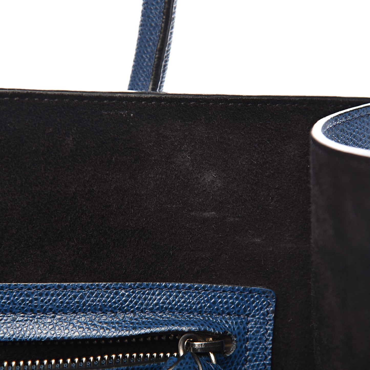 Grained Calfskin Medium Phantom Luggage Deepsea