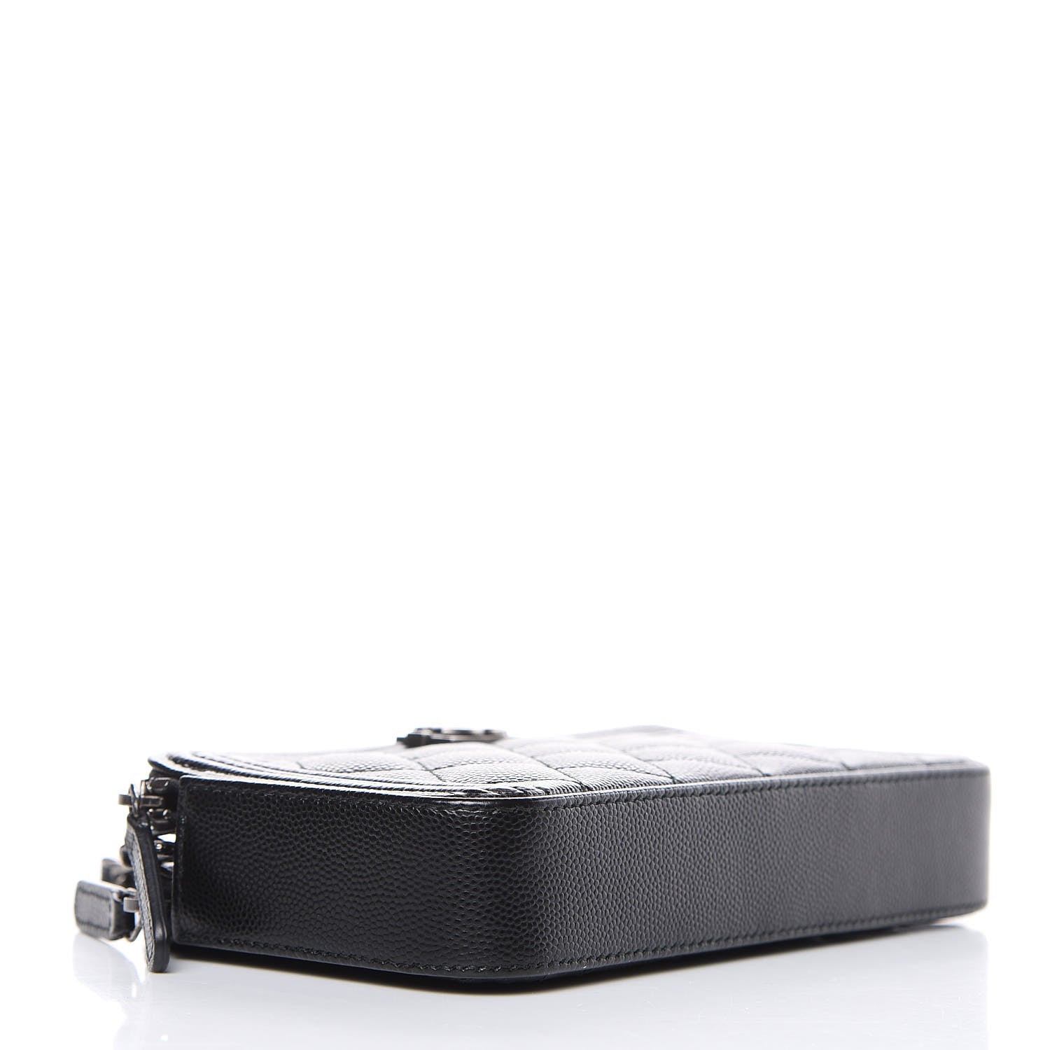 Chanel Caviar Quilted Small Boy Clutch With Chain Black 4 of 11