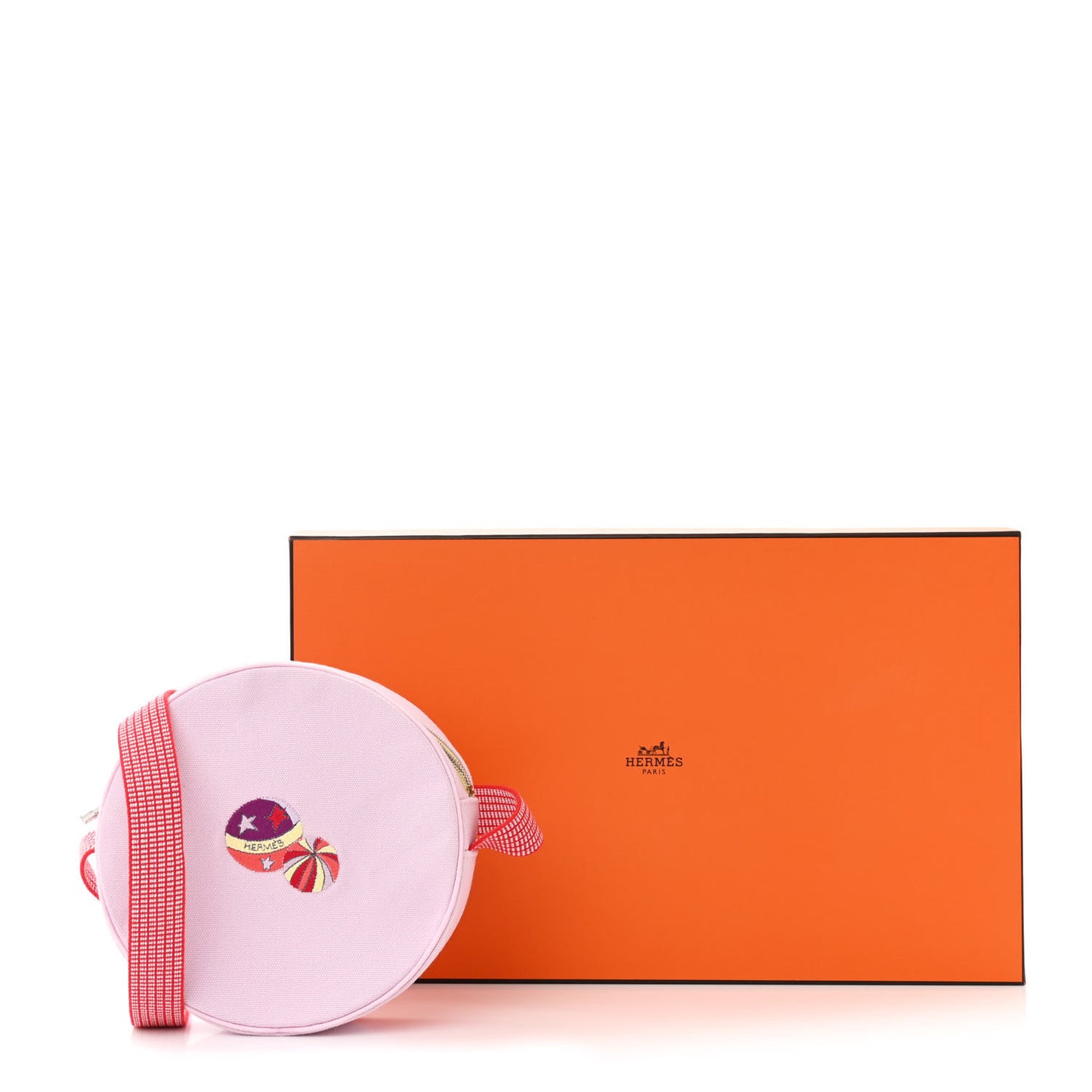 Cotton Embroidered Childrens Circus Sakarecre Bag