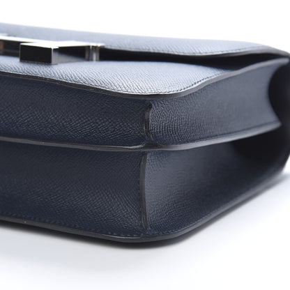 Hermes Epsom Constance 24 Bleu Indigo 10 of 13