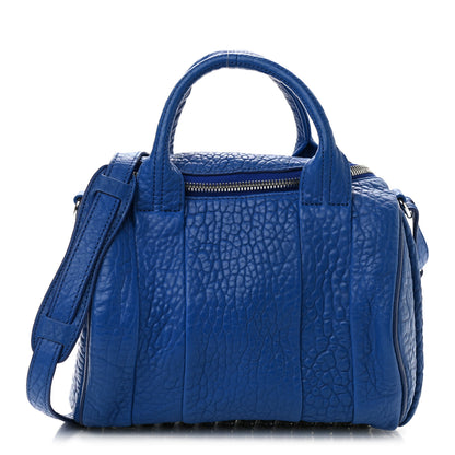 Alexander Wang Pebbled Lambskin Rockie Royal Blue with Rhodium Hardware 1 of 8