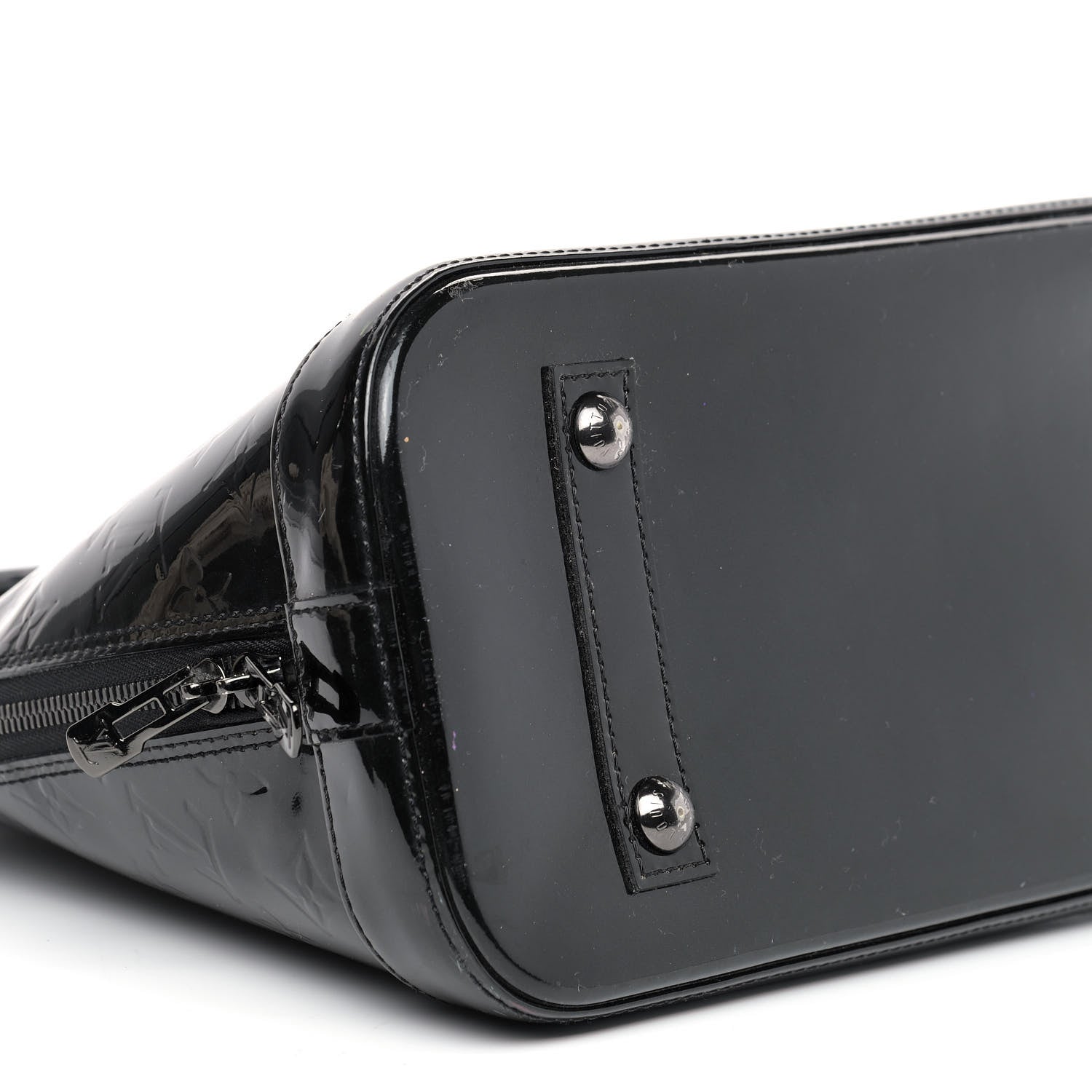 Louis Vuitton Vernis Alma PM Noir Magnetique 7 of 11