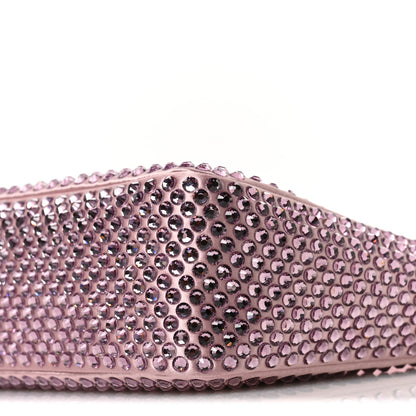 Prada Satin Crystal Mini Re-Edition 2000 Bag Alabastro 11 of 12