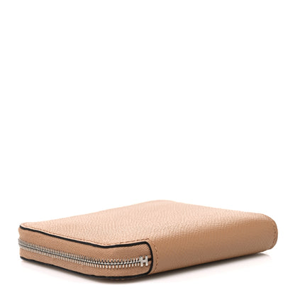 Hermes Epsom Silk'in Compact Wallet Chai 4 of 7