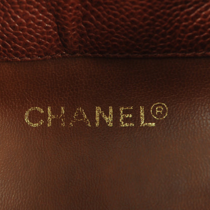 Chanel Caviar CC Drawstring Shoulder Bag Light Brown 8 of 10