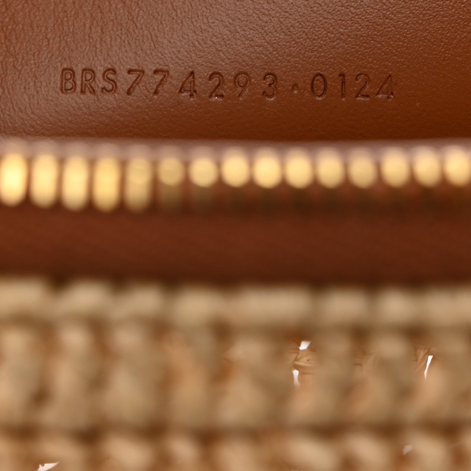 Saint Laurent Raffia Calfskin Gaby Crossbody Bag Natural Brick 7 of 10