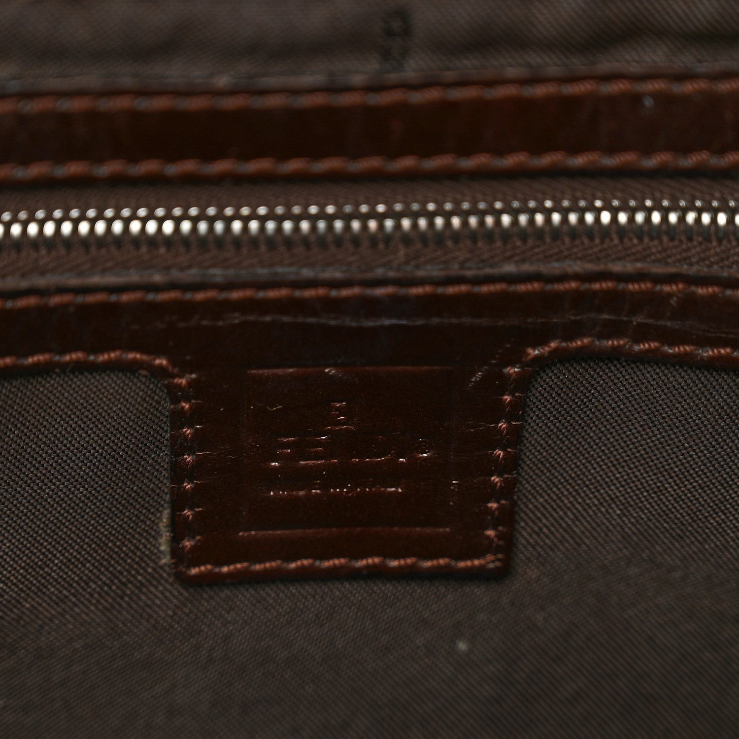 Fendi Zucca Baguette Tobacco 7 of 11