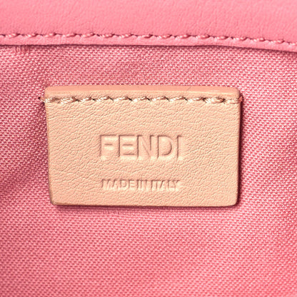 Fendi Vitello Flamingo Tube Wallet on Chain Pink 5 of 11