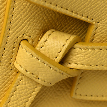 Celine Grained Calfskin Nano Belt Bag Citrus 12 of 15