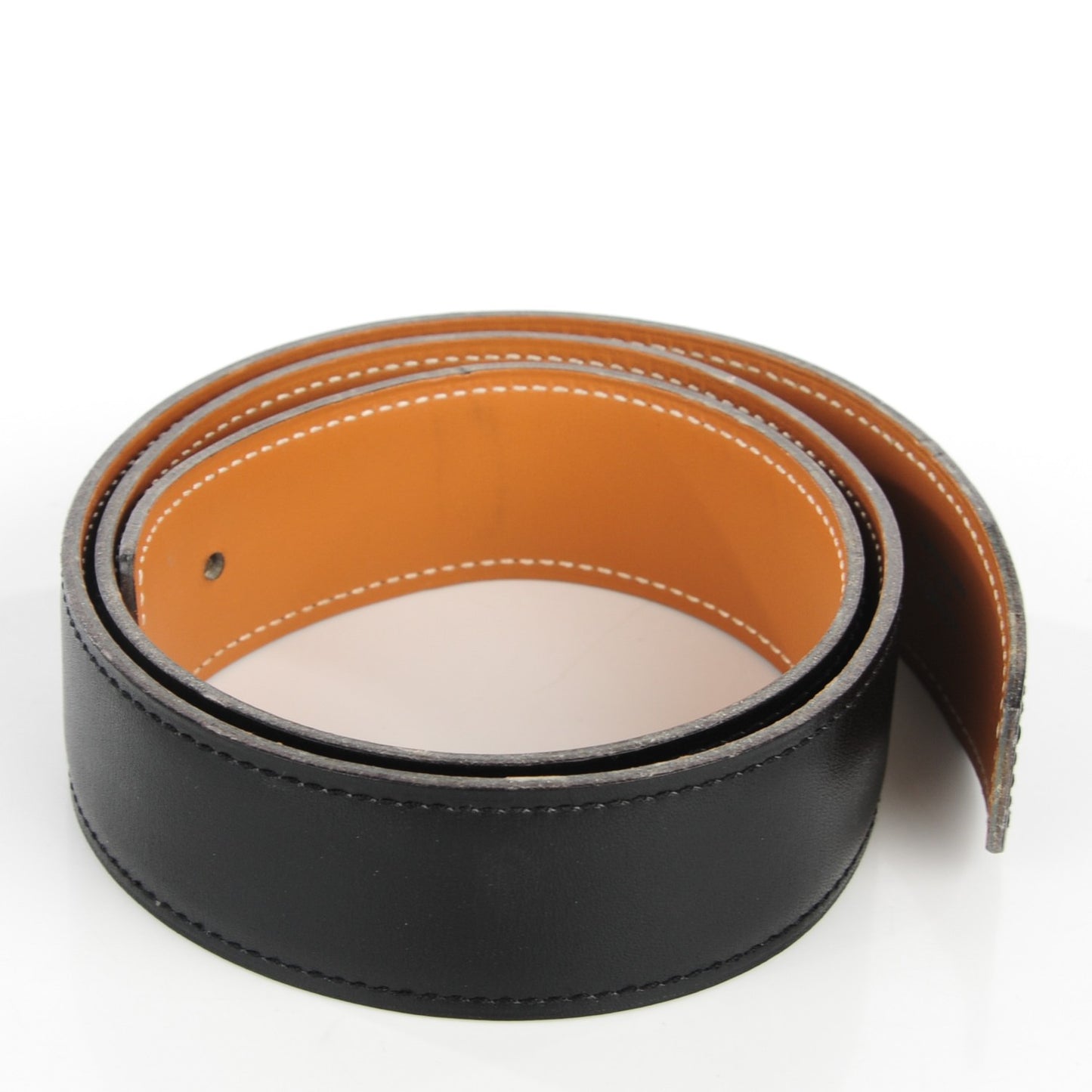 Chamonix 32mm Belt Strap 68 Black Natural