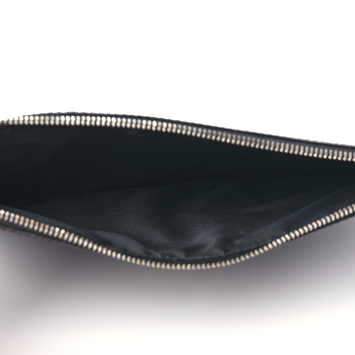 Givenchy Textured Coated Canvas Rottweiler Print Medium Cosmetic Pouch Black 5 of 6