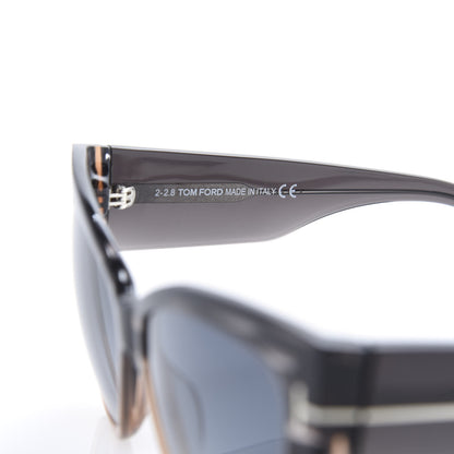Tom Ford Anoushka Sunglasses TF371 Melange Grey Peach 6 of 8