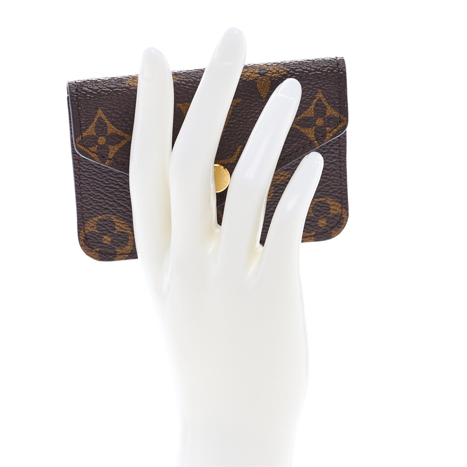Louis Vuitton Monogram Felicie Strap & Go Card Case 2 of 6