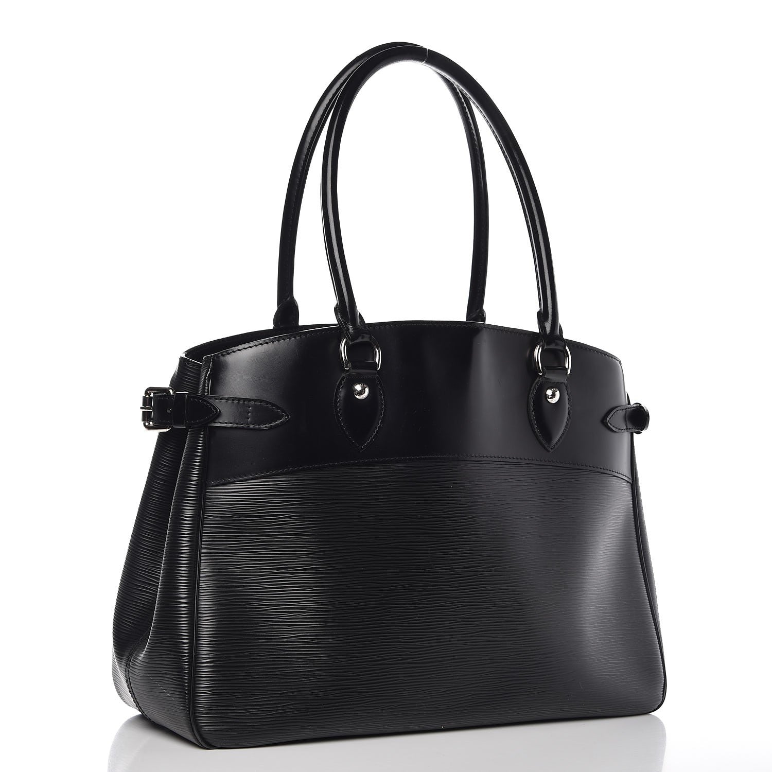 Louis Vuitton Epi Passy GM Black 3 of 11