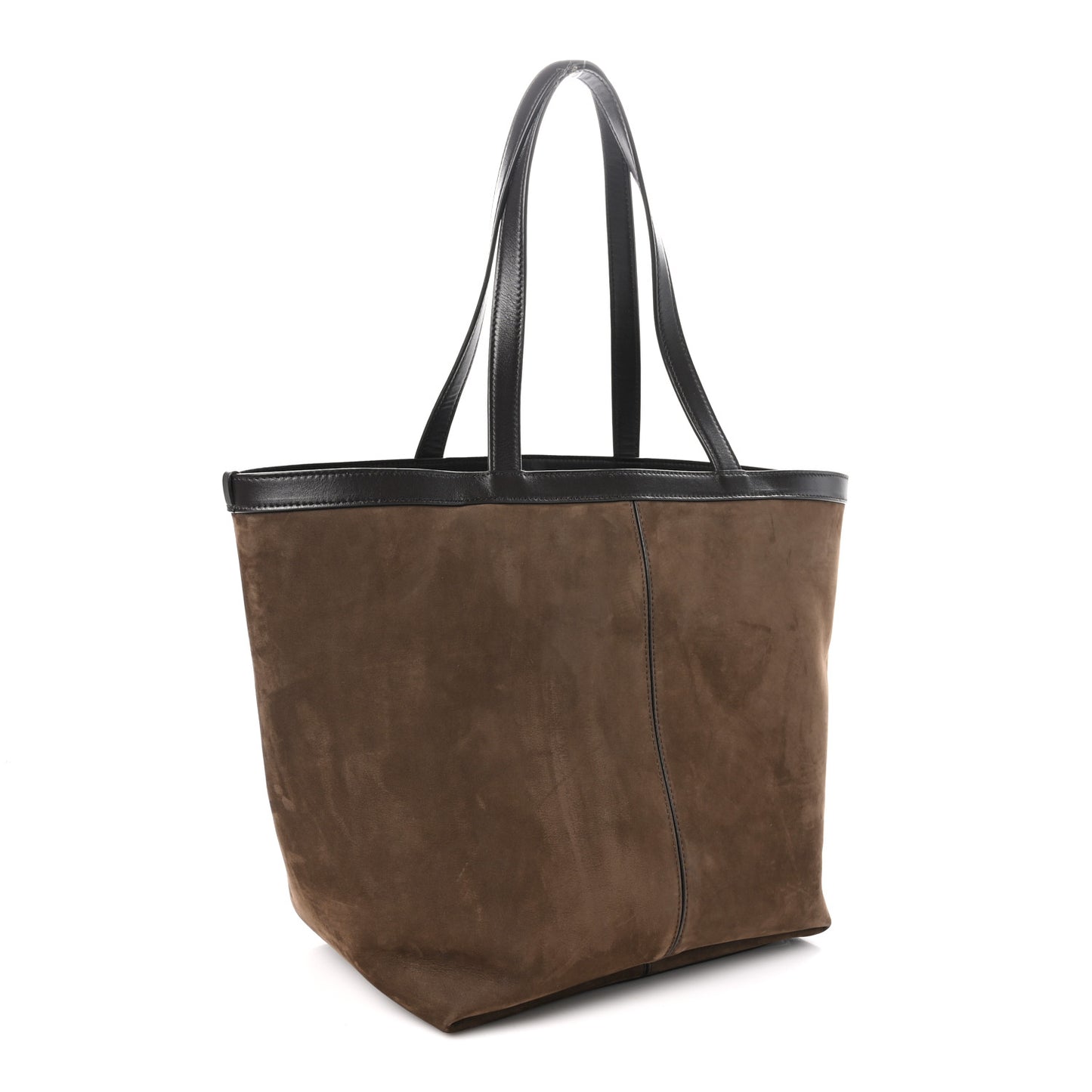 Suede Nappa Intrecciato Medium Flip Flap Tote Fondant