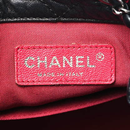 Chanel Aged Calfskin Quilted Small Gabrielle Backpack Black 7 of 10