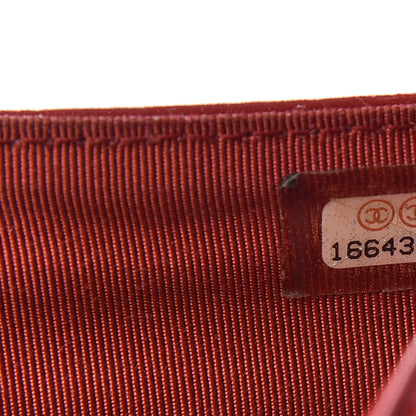 Chanel Caviar Quilted CC French Wallet Red 8 of 9