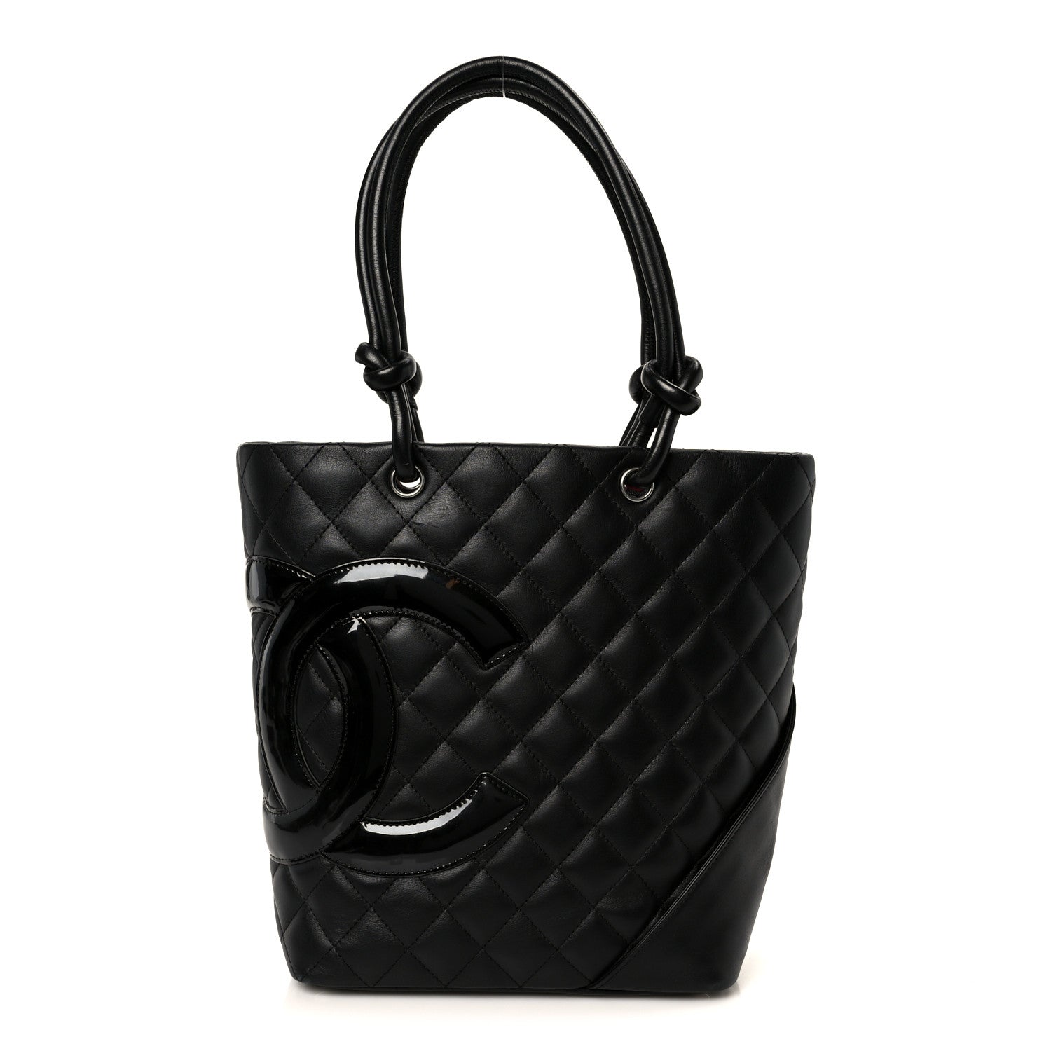 Chanel Calfskin Quilted Medium Cambon Tote Black 1 of 10