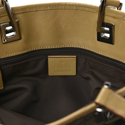 Gucci Monogram Bucket Tote Brown 5 of 15