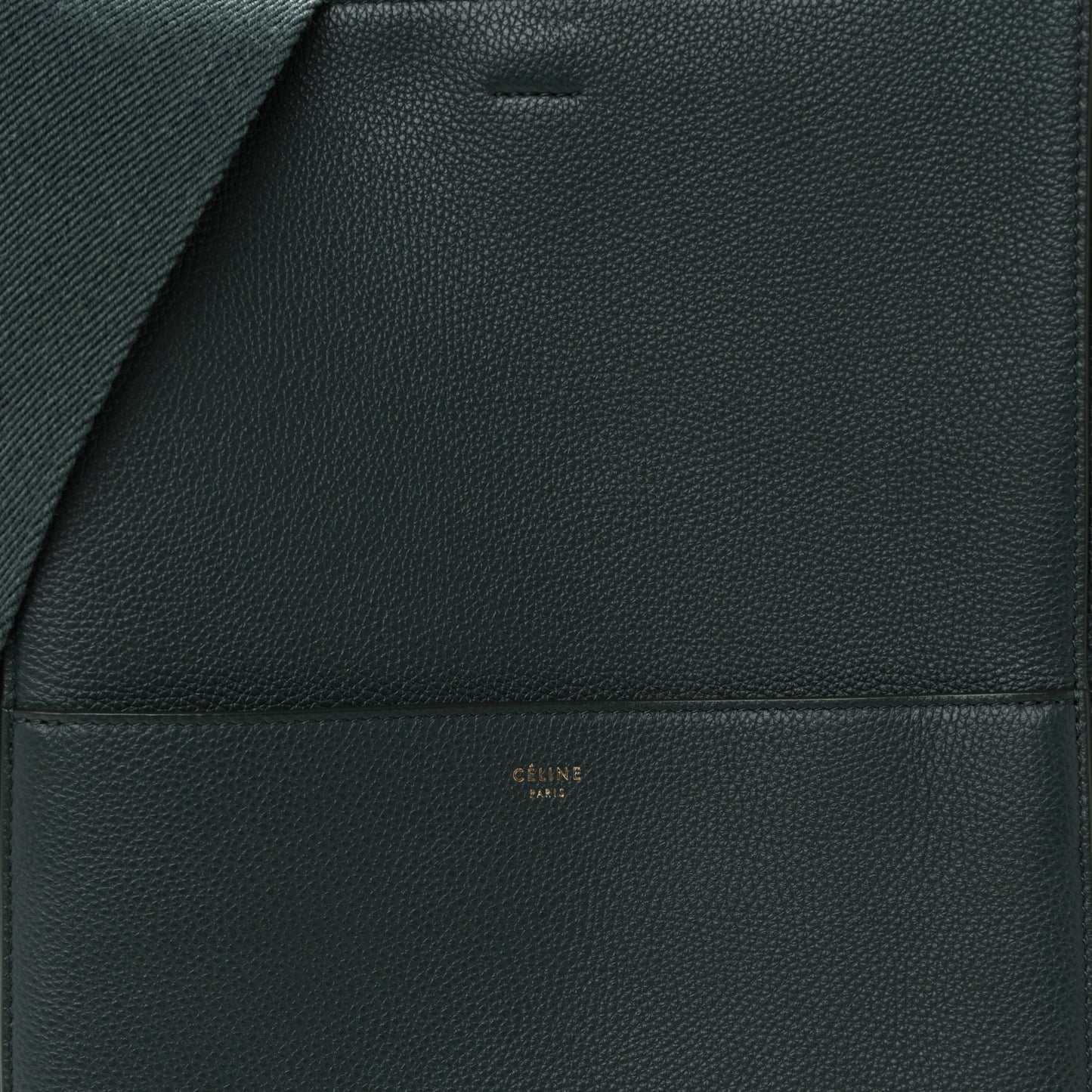 Soft Grained Calfskin Sangle Bucket Bag Amazone