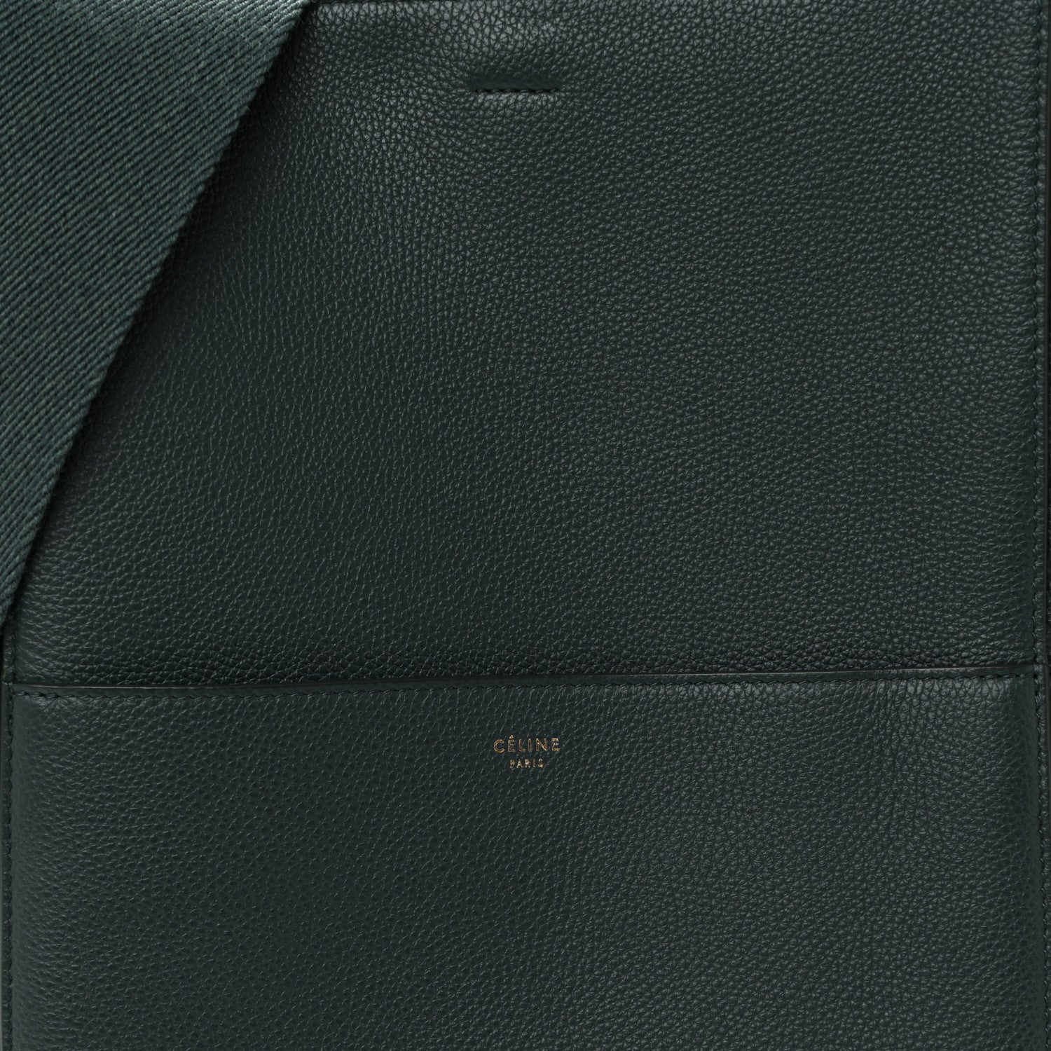 Celine Soft Grained Calfskin Sangle Bucket Bag Amazone 7 of 9