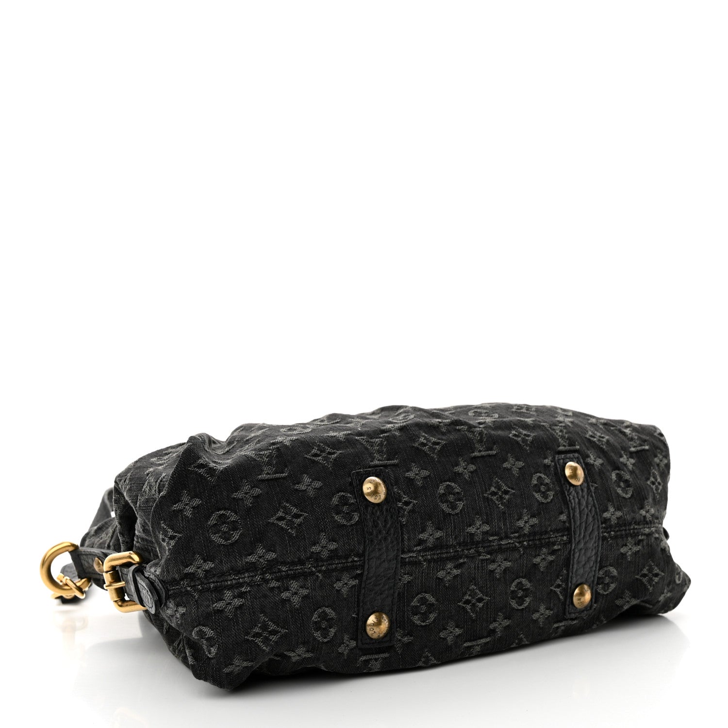 Louis Vuitton Denim Neo Cabby MM Black 4 of 14