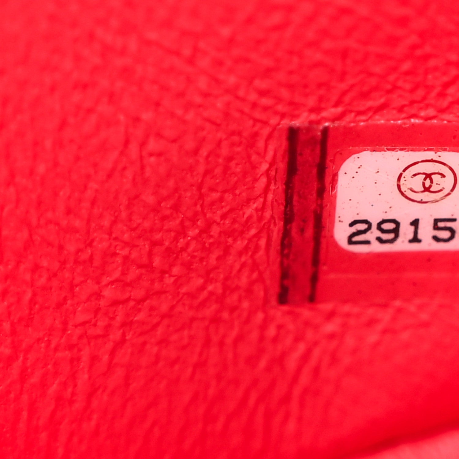 Chanel Caviar Quilted Small Double Flap Red 7 of 10