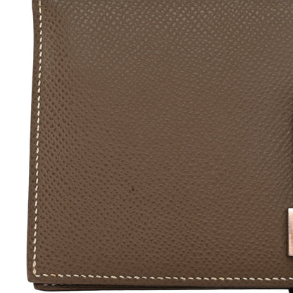 Hermes Epsom Bearn Gusset Wallet Etoupe 7 of 8