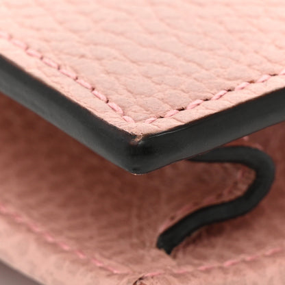 Gucci Dollar Calfskin Interlocking G Chain Wallet Soft Pink 11 of 12