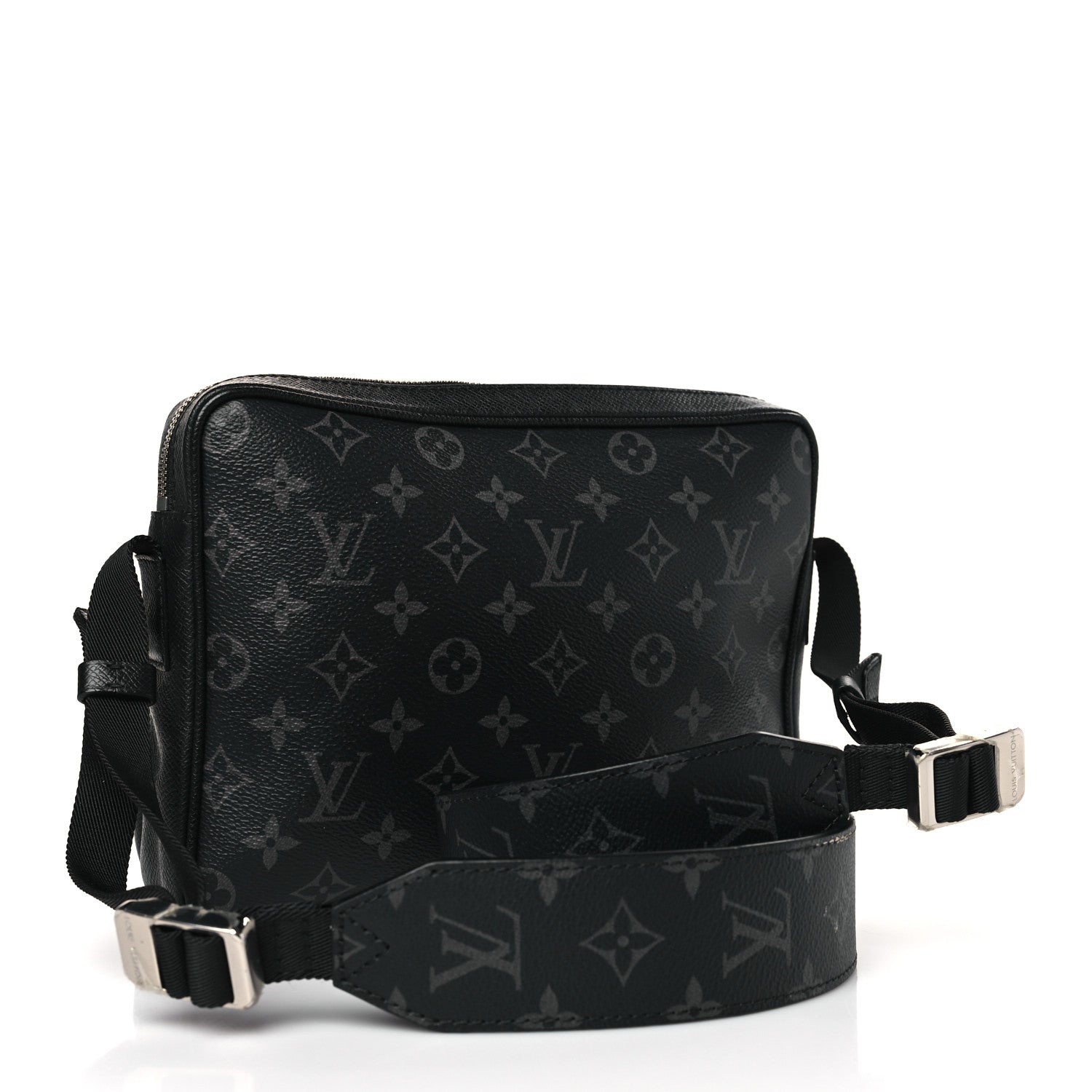 Louis Vuitton Taiga Monogram Eclipse Outdoor Messenger Black 3 of 8