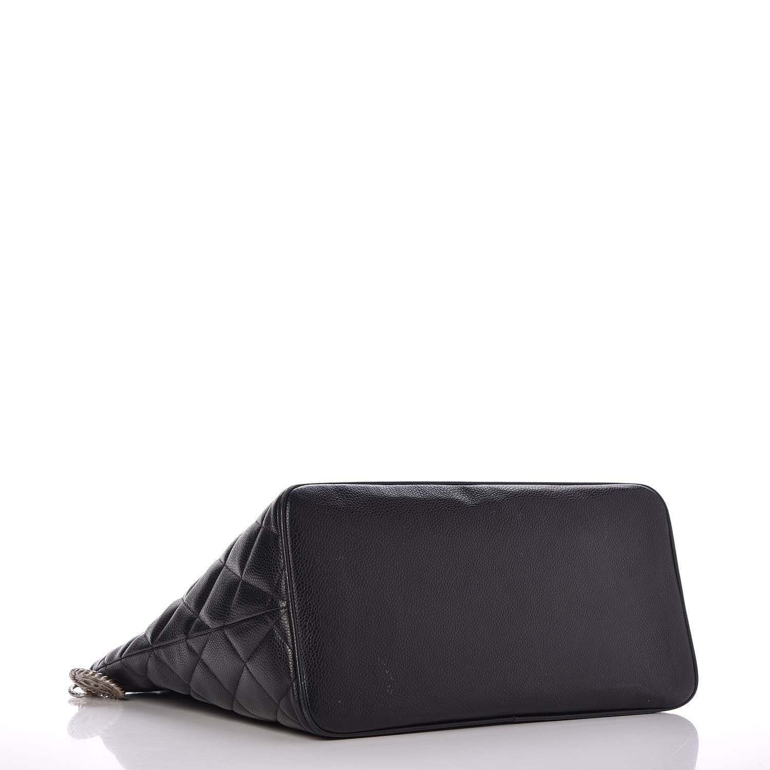 Chanel Caviar Quilted Medallion Tote Black 4 of 11