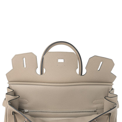 Hermes Togo Birkin 30 Gris Tourterelle 16 of 37
