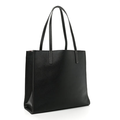 Marc Jacobs Grained Calfskin Bold Grind Tote Black 3 of 12