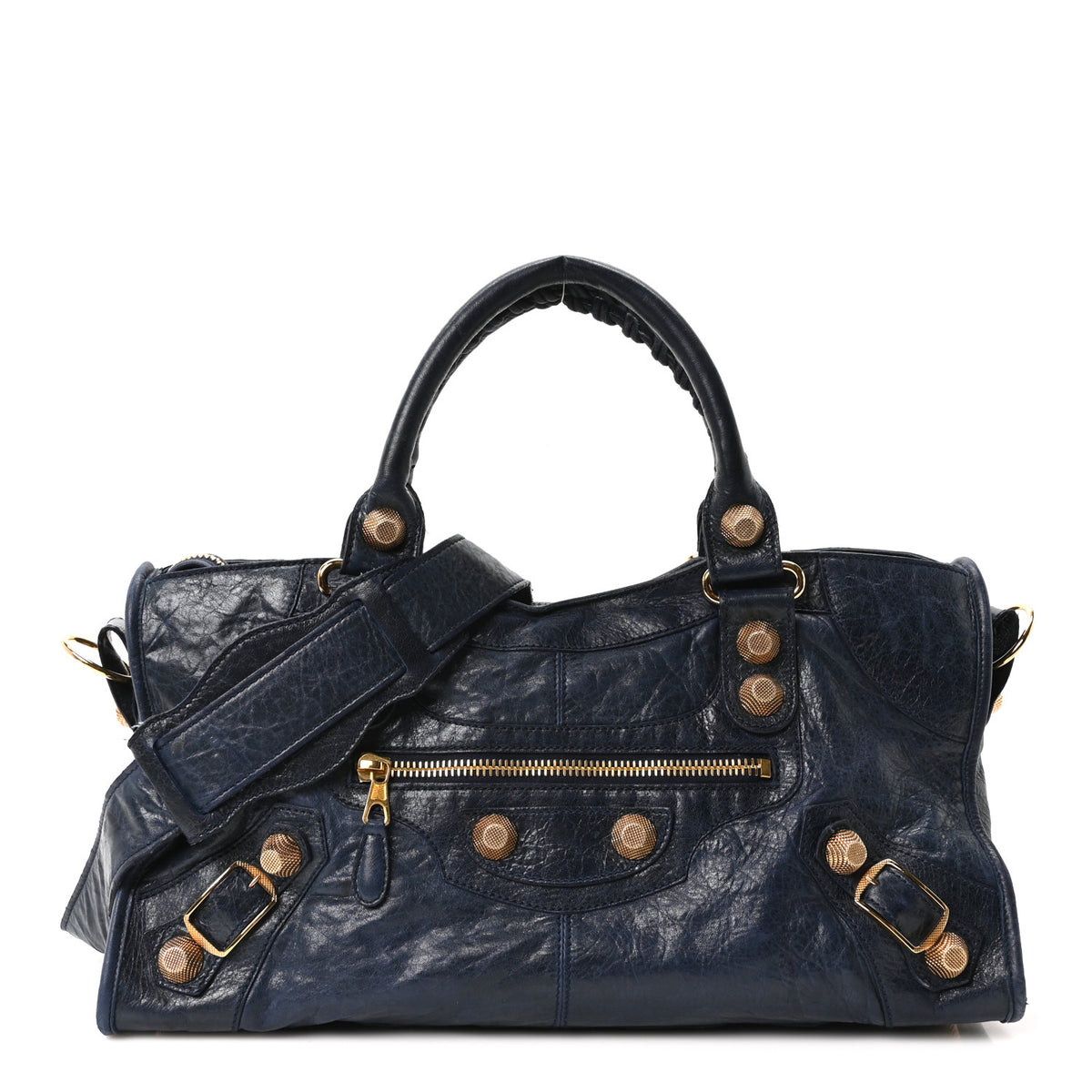 Balenciaga Agneau Giant 21 Rose Gold Hardware Part Time Dark Night 1 of 11