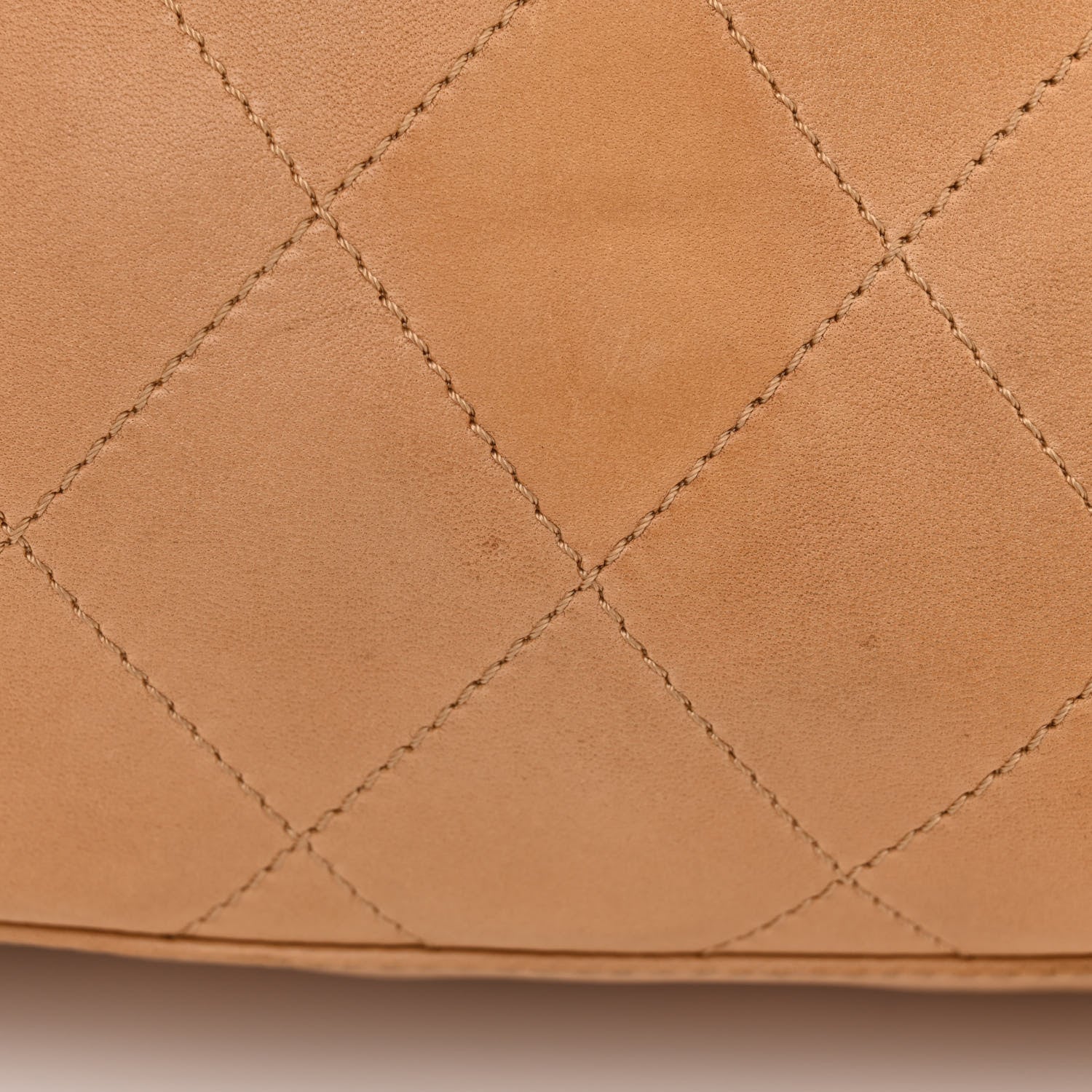Chanel Lambskin Stitched Medium Ultimate Soft Tote Beige 13 of 13