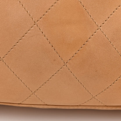 Chanel Lambskin Stitched Medium Ultimate Soft Tote Beige 13 of 13
