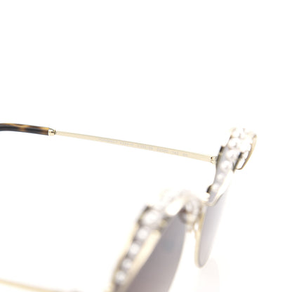 Chanel Pearl Round Sunglasses 4234-H Light Brown 5 of 8